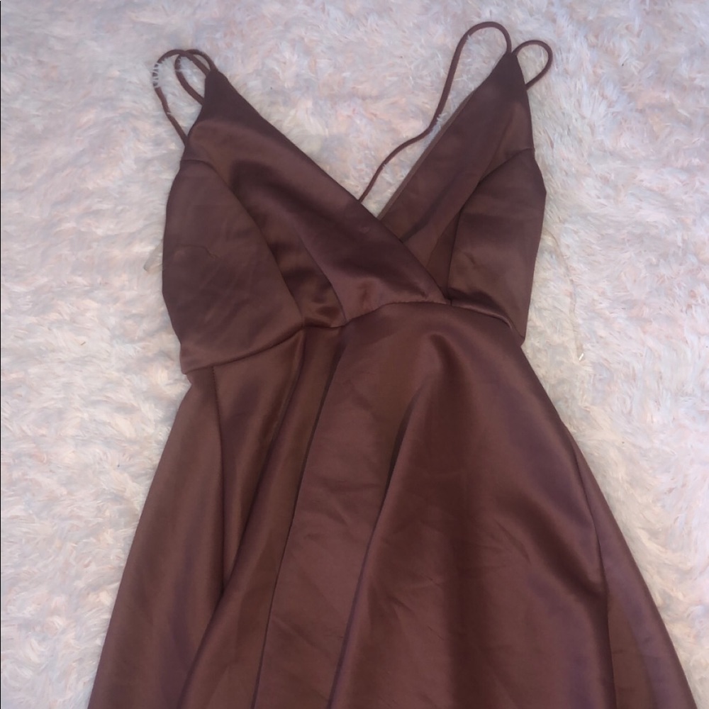 dark pink Charlotte Russe dress